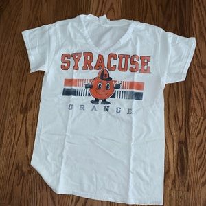 syracuse v neck tshirt